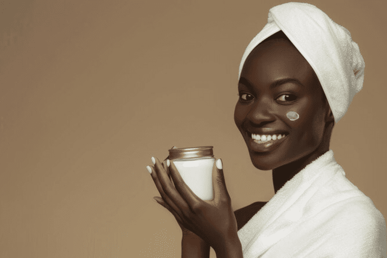 Cream for black skin