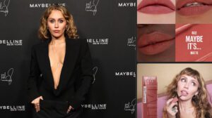 f Miley Cyrus’s new collaboration with Maybelline